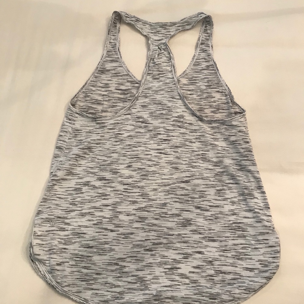 Gray melange LuluLemon singlet tank